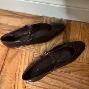 The Row “Ava” Ballerina Flat Chocolate Brown size 7